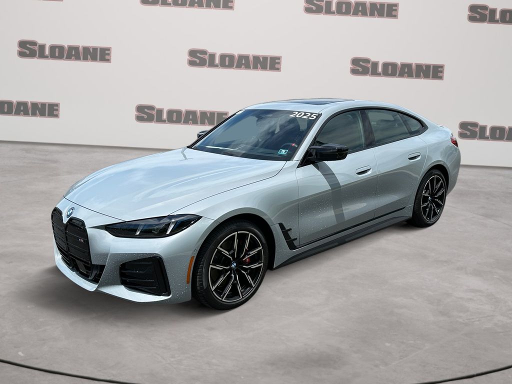 Brooklyn Gray Metallic 2025 BMW i4 Sedan All-Wheel Drive Automatic