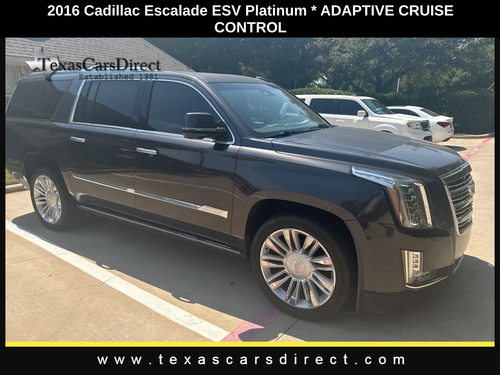 2016 Cadillac Escalade ESV Platinum Edition 2