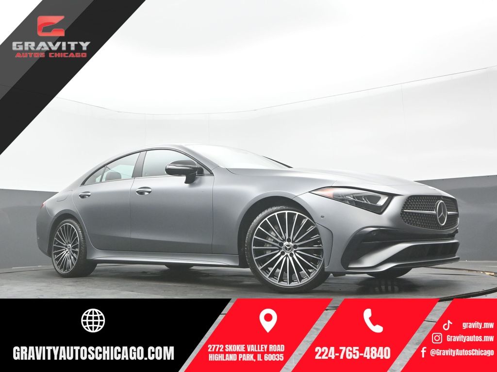 MANUFAKTUR Selenite Gray Magno 2023 Mercedes-Benz CLS Coupe All-Wheel Drive 9-Speed Automatic