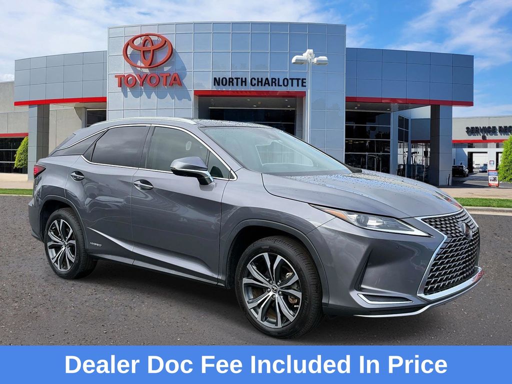 Nebula Gray Pearl 2021 Lexus RX Hybrid SUV / Crossover All-Wheel Drive Continuously Variable Transmission