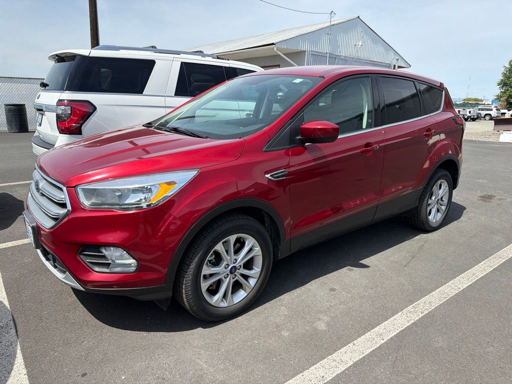 Ruby Red Metallic 2017 Ford Escape SUV / Crossover All-Wheel Drive 6-Speed Automatic