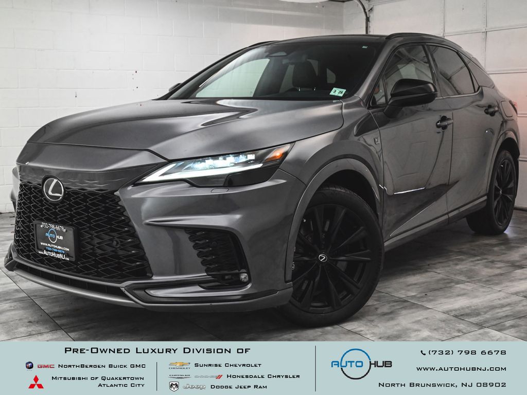 Nebula Gray Pearl 2023 Lexus RX Hybrid 500h F Sport Performance 3 AWD SUV / Crossover 6-Speed Automatic