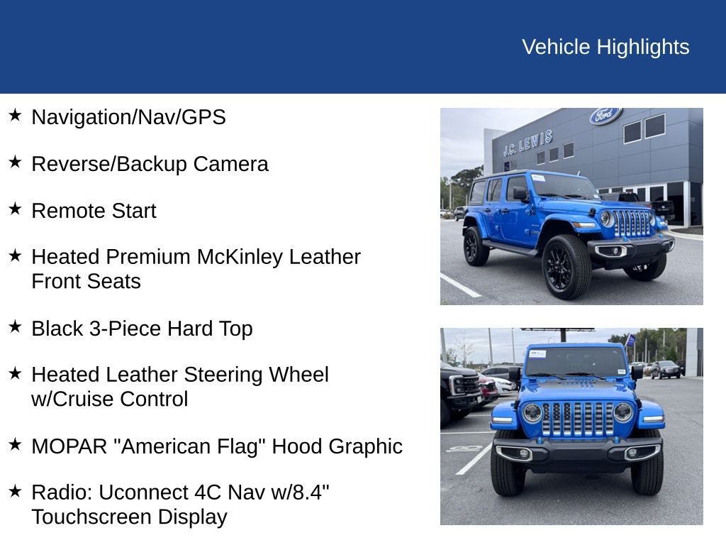 2023 Jeep Wrangler 4xe Sahara 4x4