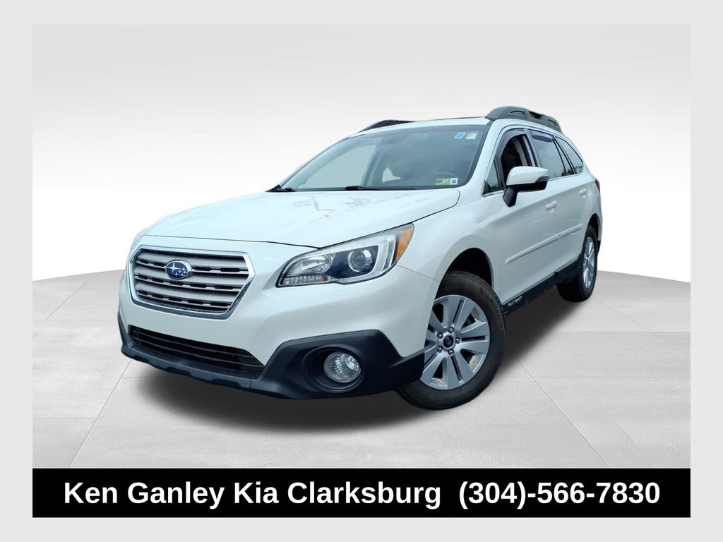 Crystal White Pearl 2017 Subaru Outback Wagon All-Wheel Drive Continuously Variable Transmission