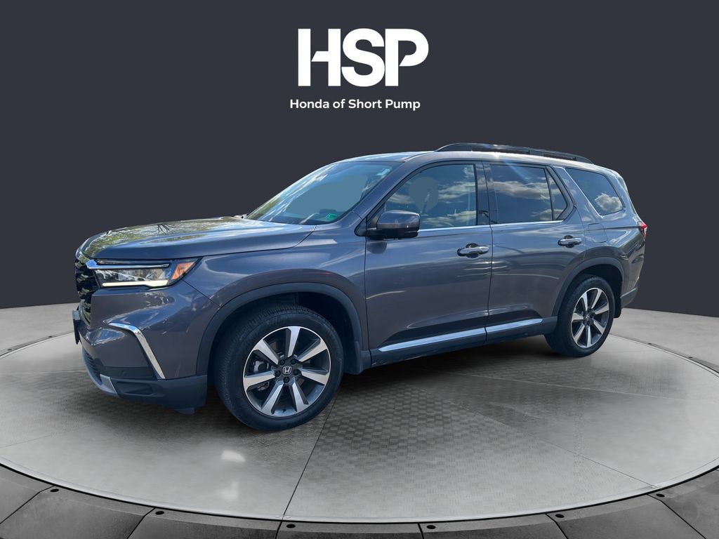 Gray (Modern Steel Metallic) 2023 Honda Pilot Elite AWD SUV / Crossover All-Wheel Drive Automatic