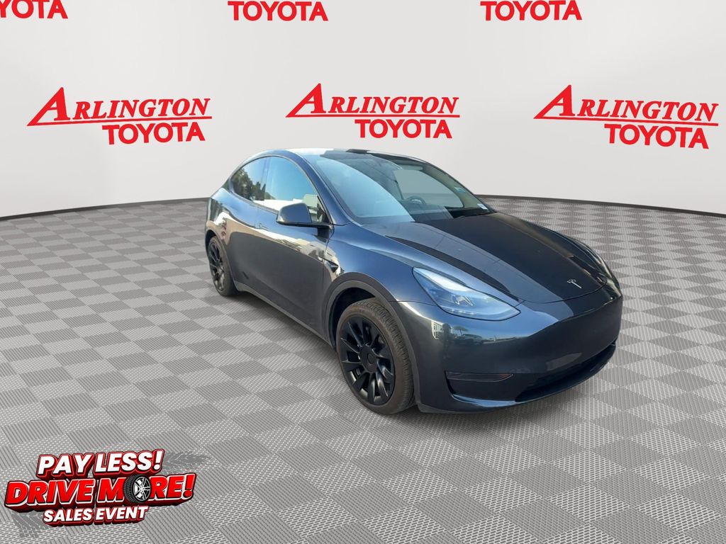 Used 2024 Tesla Model Y Long Range with VIN 7SAYGDED4RF076730 for sale in Jacksonville, FL