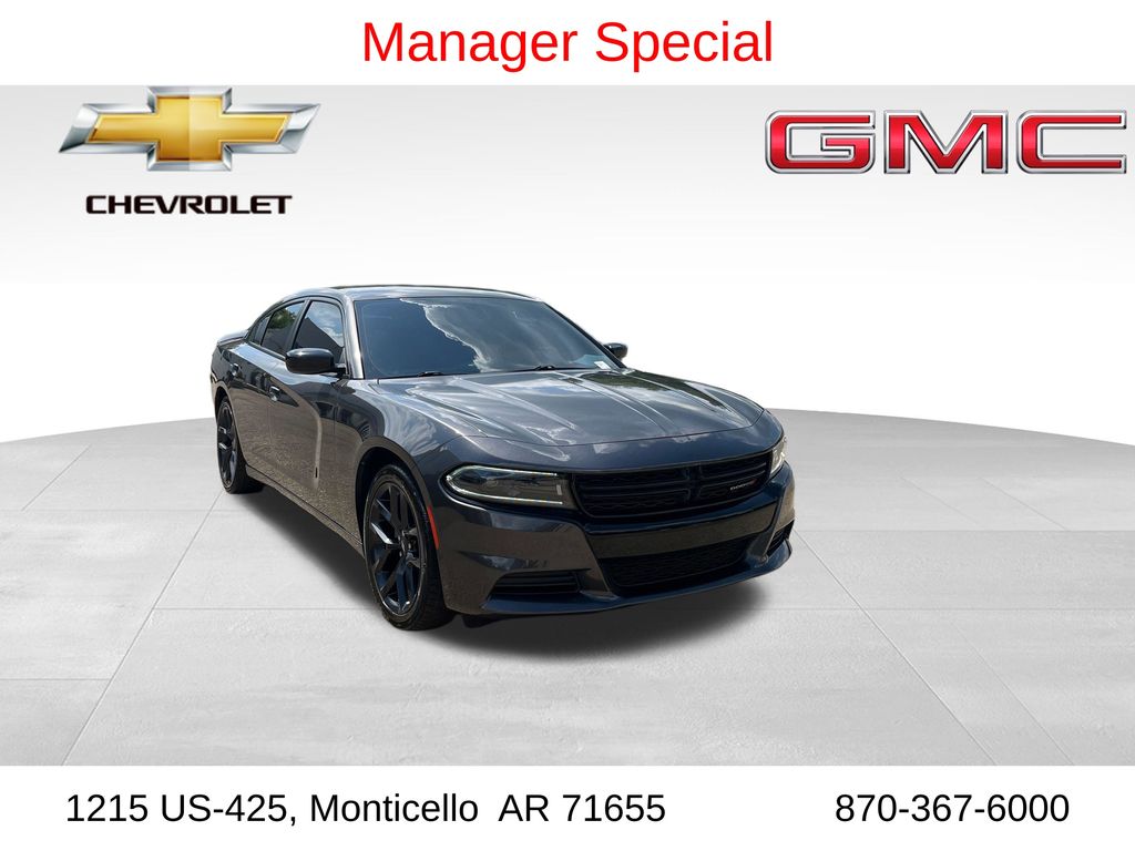 Gray (Granite Crystal Metallic Clearcoat) 2023 Dodge Charger SXT RWD Sedan Rear-Wheel Drive 8-Speed Automatic