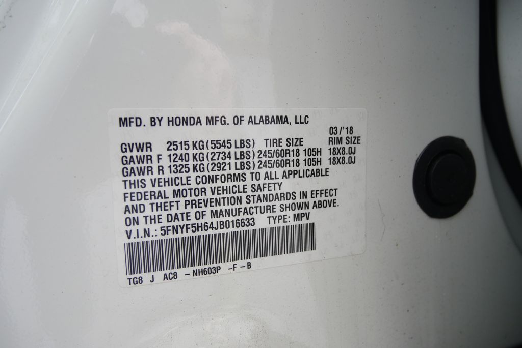 Thumbnail: 2018 Honda Pilot - 32