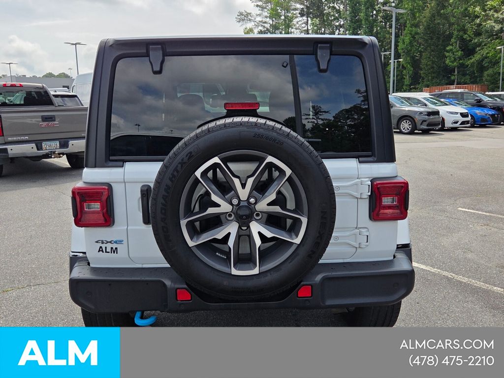 Used 2024 White Jeep Sport S 4xe image 15