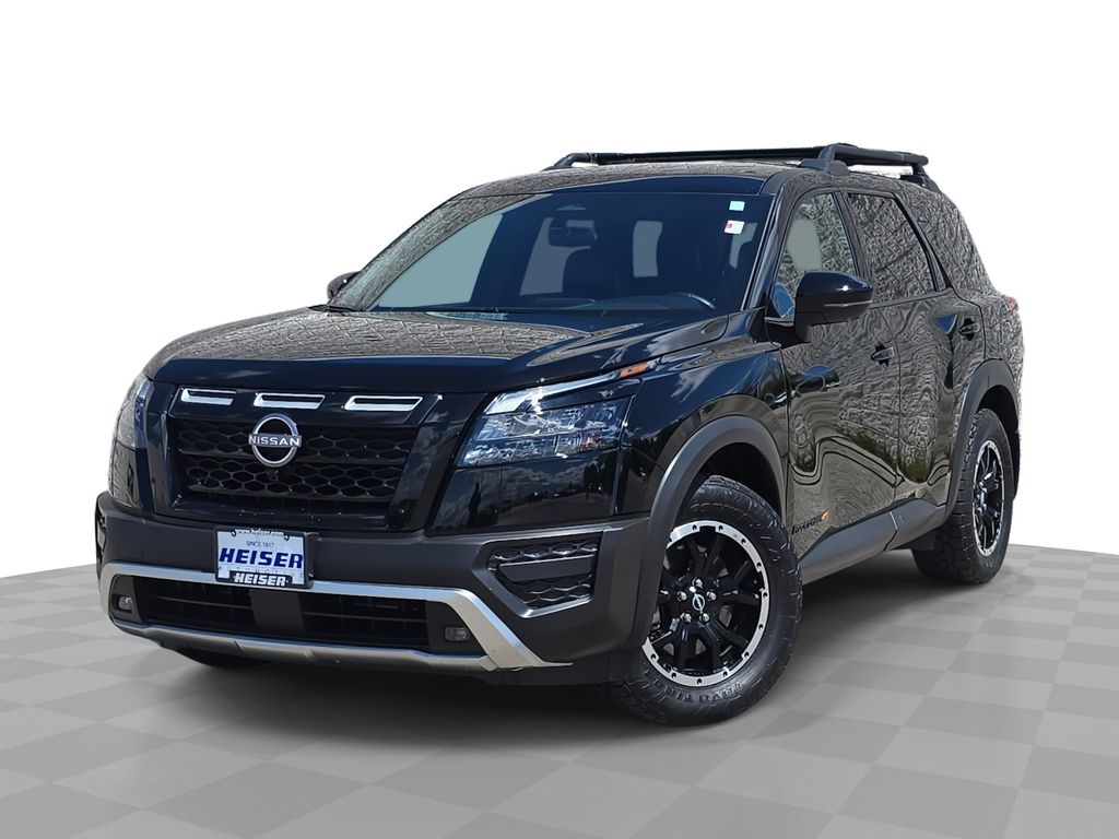 Super Black 2024 Nissan Pathfinder SUV / Crossover All-Wheel Drive 9-Speed Automatic