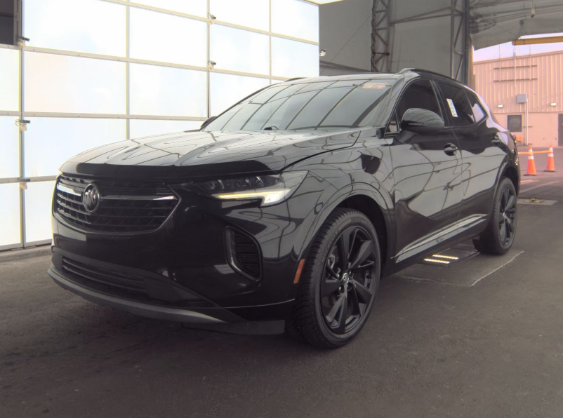 Black (Ebony Twilight Metallic) 2022 Buick Envision Preferred FWD SUV / Crossover Front-Wheel Drive 9-Speed Automatic