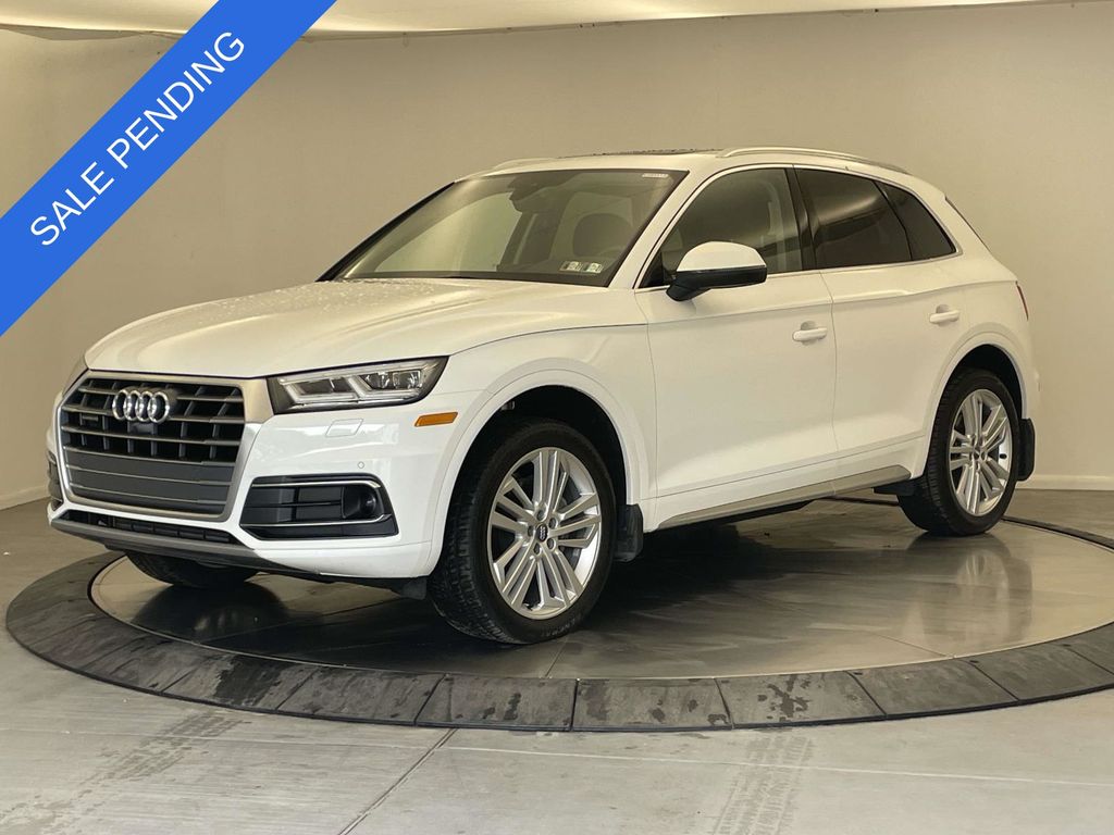White 2018 Audi Q5 2.0 TFSI quattro Prestige SUV / Crossover All-Wheel Drive 7-Speed Automatic