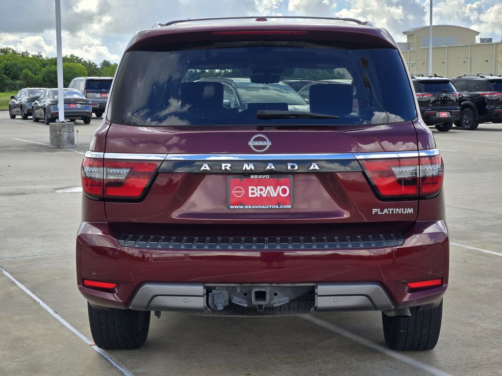 2022 Nissan Armada Platinum Red at DeMontrond Ford