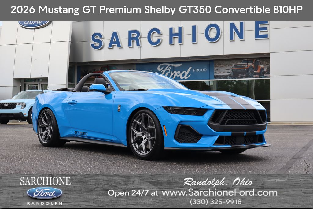 new 2026 Ford Mustang car, priced at $128,479