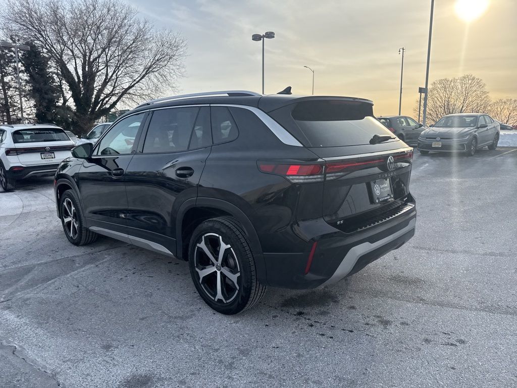 2025 Volkswagen Tiguan 2.0T SE Black at Subaru and VW of Moon Township
