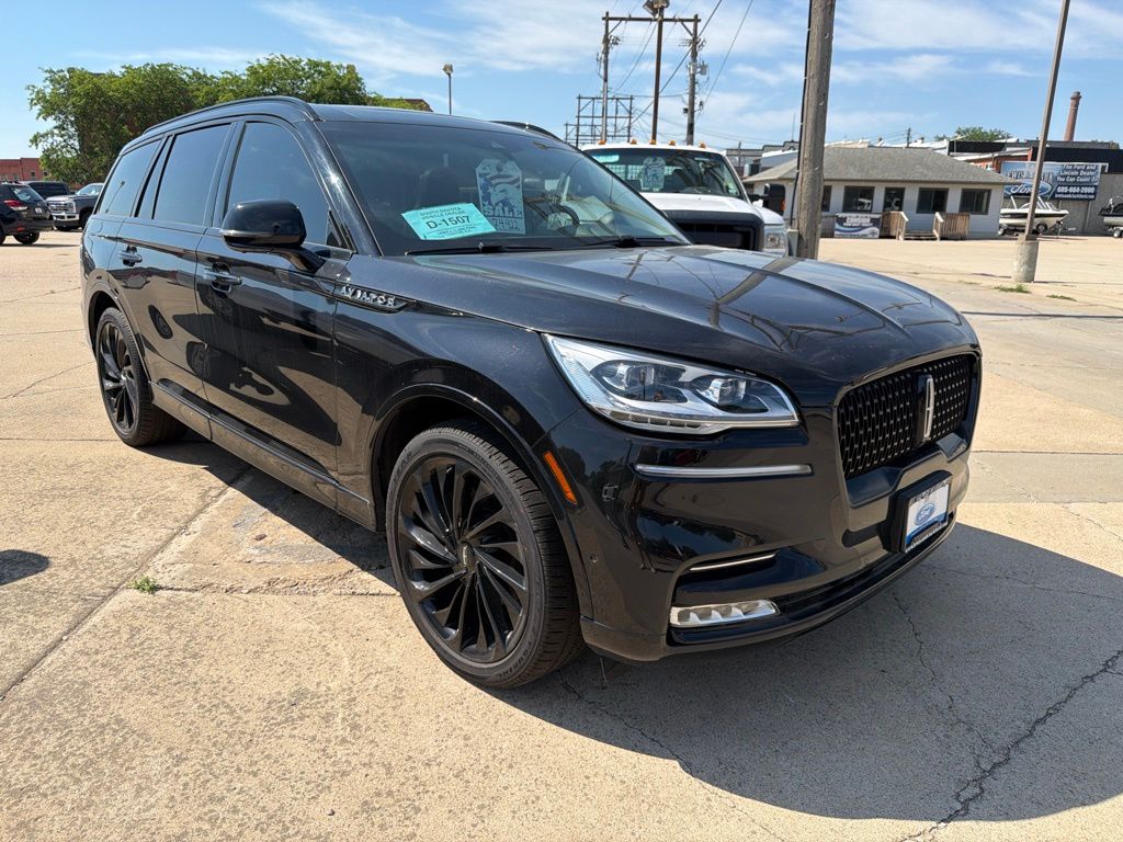 Black Metallic 2024 Lincoln Aviator SUV / Crossover All-Wheel Drive Automatic