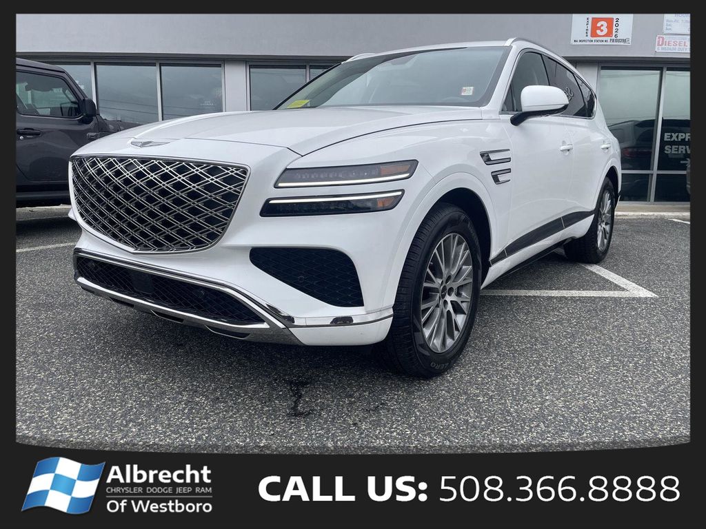 Uyuni White 2025 Genesis GV80 2.5T Standard AWD SUV / Crossover All-Wheel Drive 8-Speed Automatic