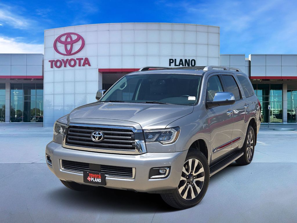 Silver Sky Metallic 2018 Toyota Sequoia Limited SUV / Crossover 4X2 6-Speed Automatic