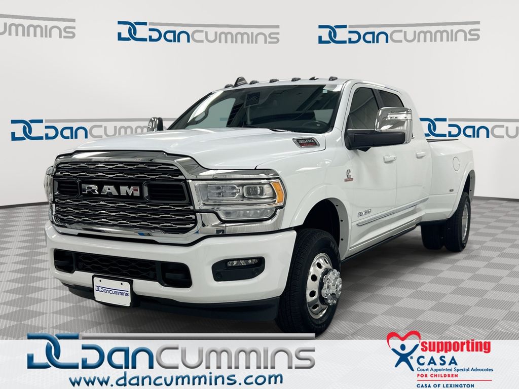 Bright White Clearcoat 2024 RAM 3500 Pickup Truck Four-Wheel Drive 6-Speed Automatic