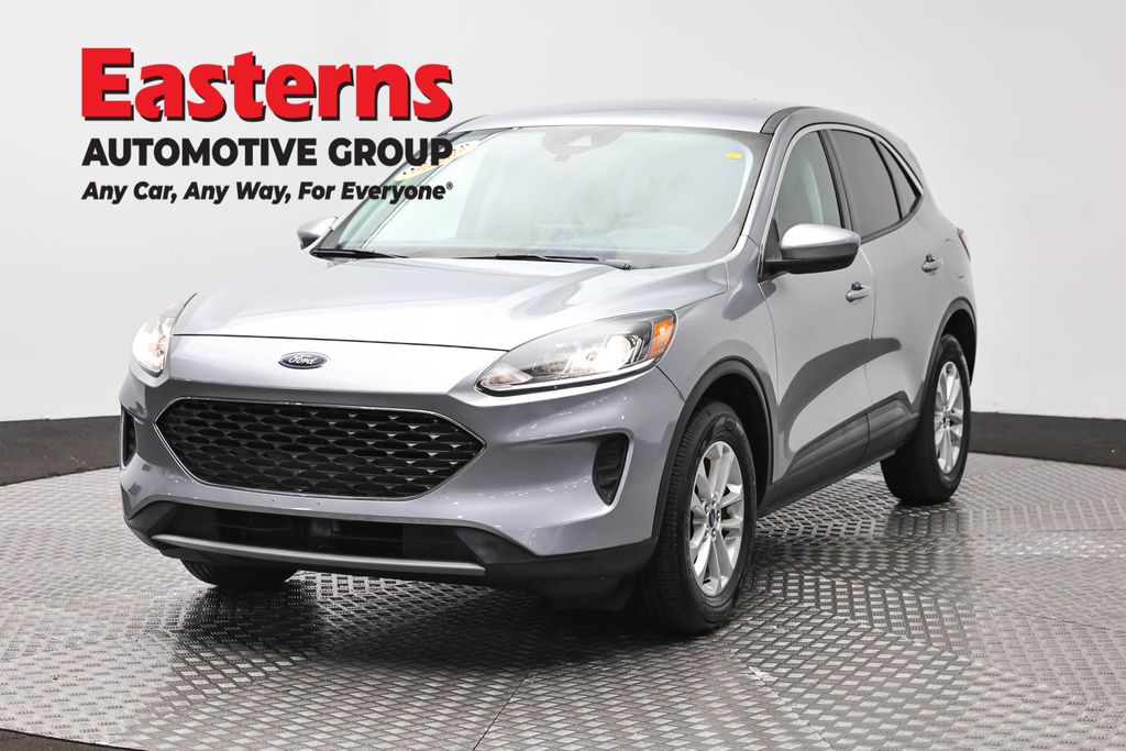 Silver Metallic 2021 Ford Escape Hybrid SUV / Crossover All-Wheel Drive Continuously Variable Transmission