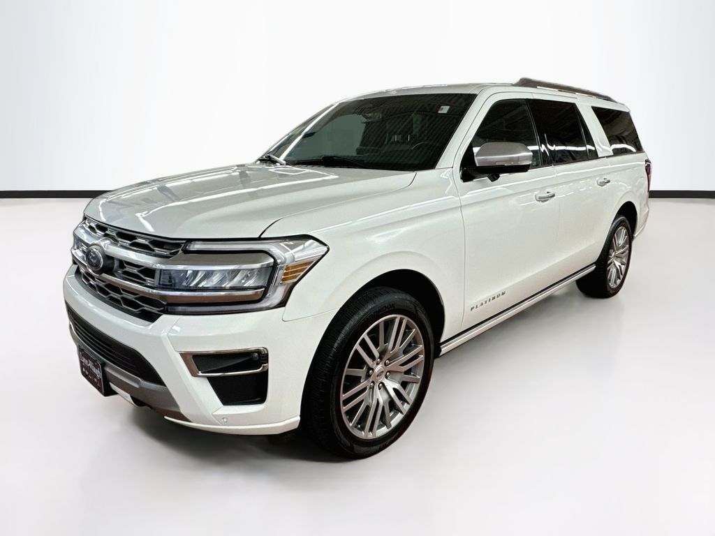 Star White Metallic Tri-Coat 2023 Ford Expedition SUV / Crossover Four-Wheel Drive Automatic