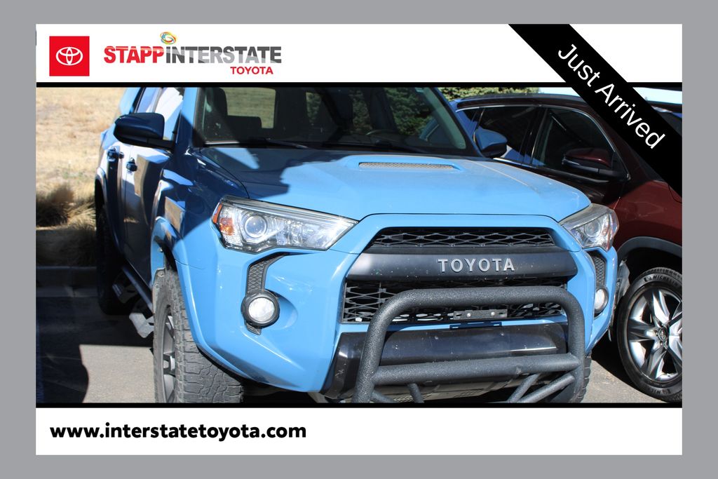 Cavalry Blue 2018 Toyota 4Runner TRD Pro 4WD SUV / Crossover Four-Wheel Drive 5-Speed Automatic Overdrive