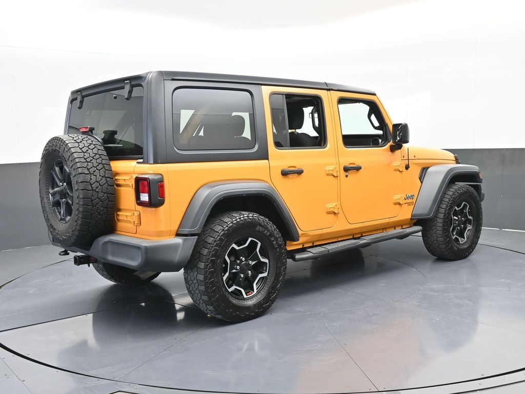 Used 2018 Hellayella Clearcoat Jeep Unlimited Sport S image 6