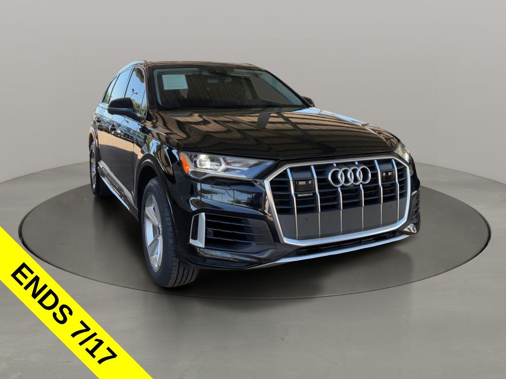 Mythos Black Metallic 2023 Audi Q7 SUV / Crossover All-Wheel Drive 8-Speed Automatic