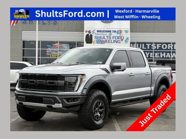 Iconic Silver Metallic 2022 Ford F-150 Pickup Truck Four-Wheel Drive Automatic