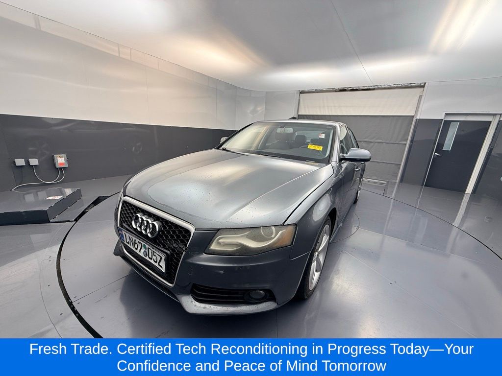 Monsoon Gray Metallic 2012 Audi A4 2.0T quattro Premium Plus Sedan AWD Sedan All-Wheel Drive 8-Speed Automatic
