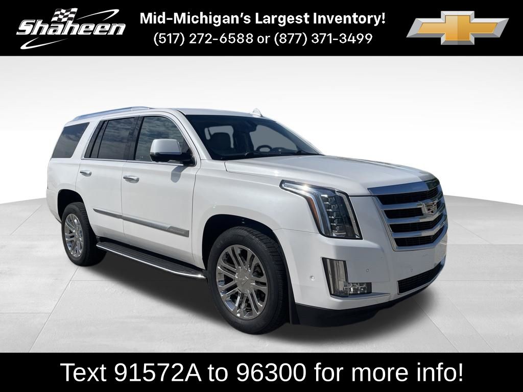 Crystal White Tricoat 2020 Cadillac Escalade SUV / Crossover Four-Wheel Drive
