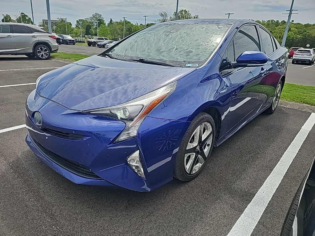 Blue Crush Metallic 2016 Toyota Prius Three Touring FWD Hatchback Front-Wheel Drive Continuously Variable Transmission
