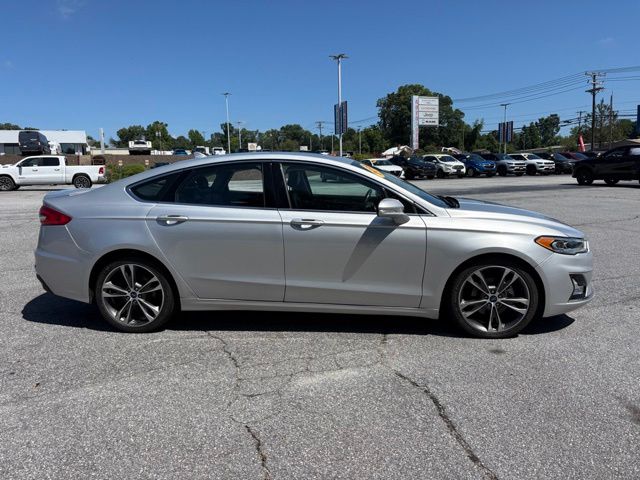 Used 2019 Ford Fusion Titanium with VIN 3FA6P0D92KR152529 for sale in Hendersonville, NC