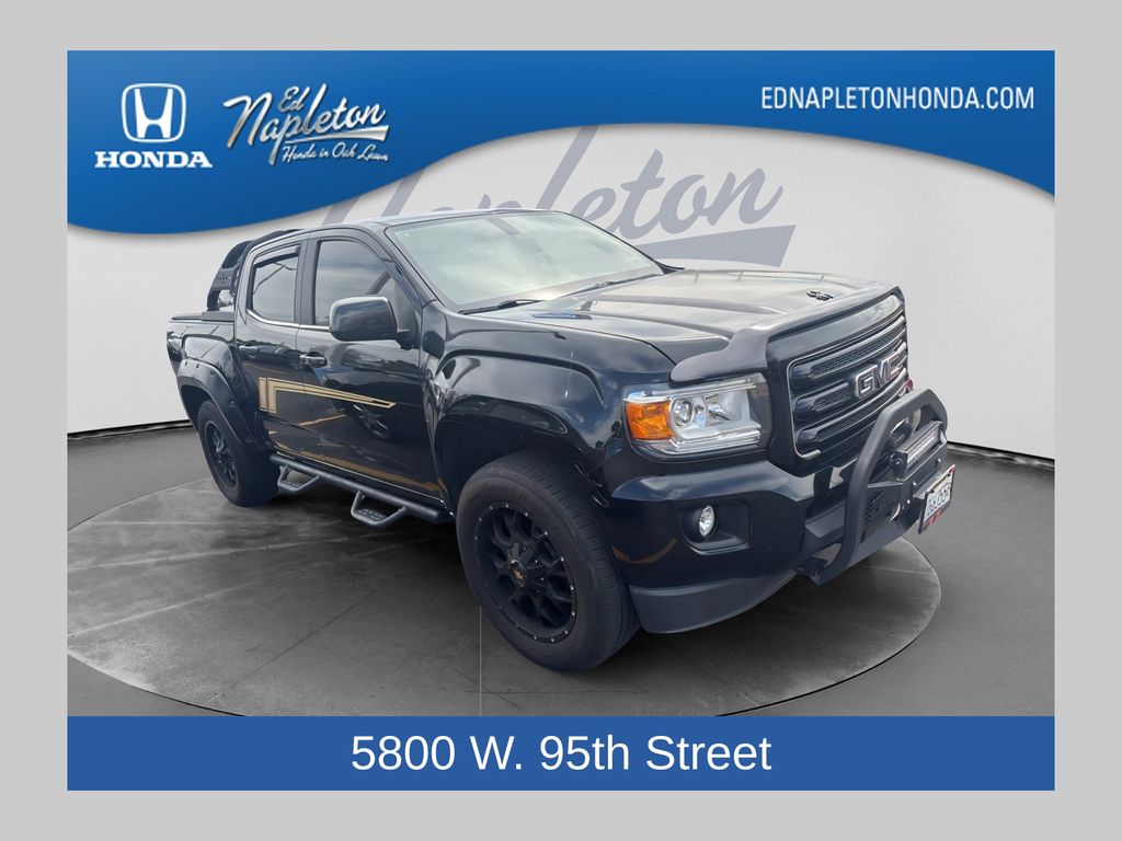 Onyx Black 2019 GMC Canyon SLE Crew Cab RWD Pickup Truck 4X2 8-Speed Automatic