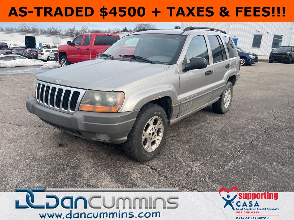 Silver 2002 Jeep Grand Cherokee Sport 4WD SUV / Crossover Four-Wheel Drive 4-Speed Automatic