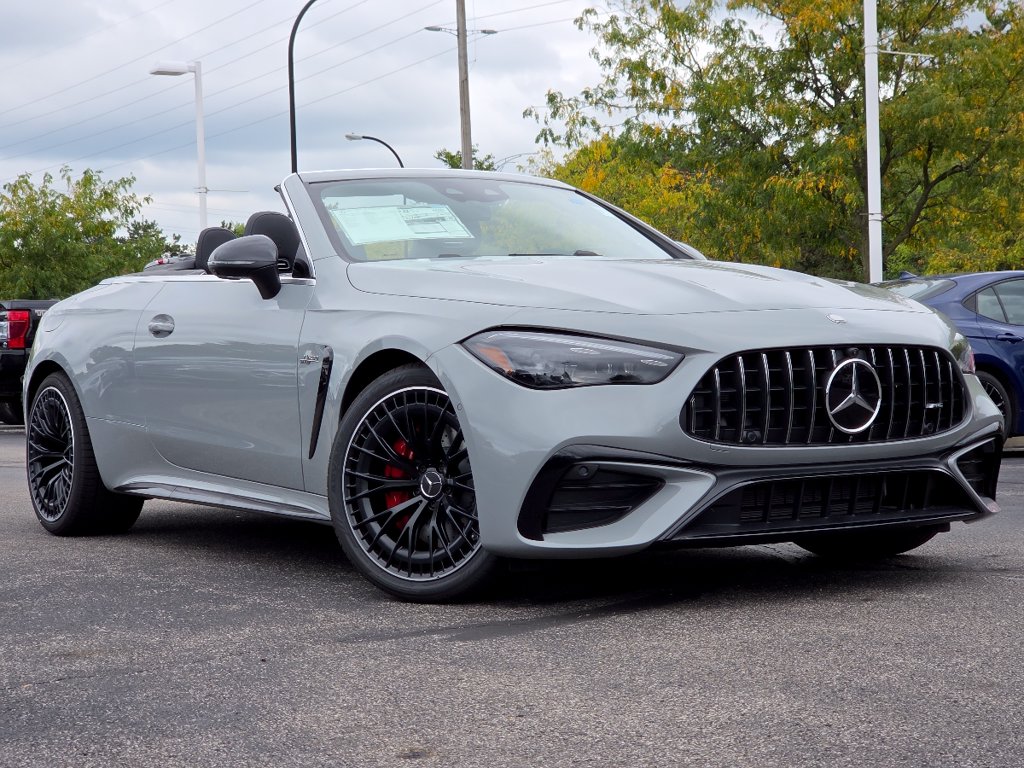 Gray (MANUFAKTUR Alpine Grey Mt) 2027 Mercedes-Benz CLE Coupe All-Wheel Drive 9-Speed Automatic