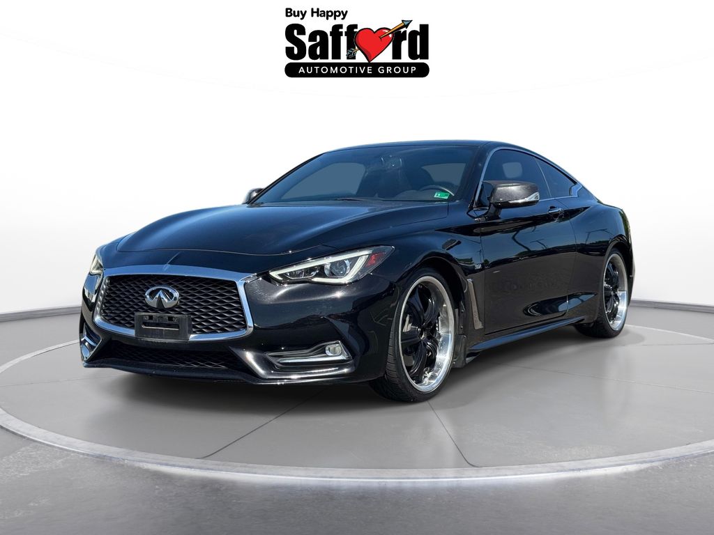 Black Obsidian 2017 INFINITI Q60 3.0t Premium Coupe RWD Coupe Rear-Wheel Drive 7-Speed Automatic