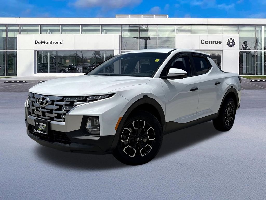 2022 Hyundai Santa Cruz SEL White at Mac Haik CDJR North Houston