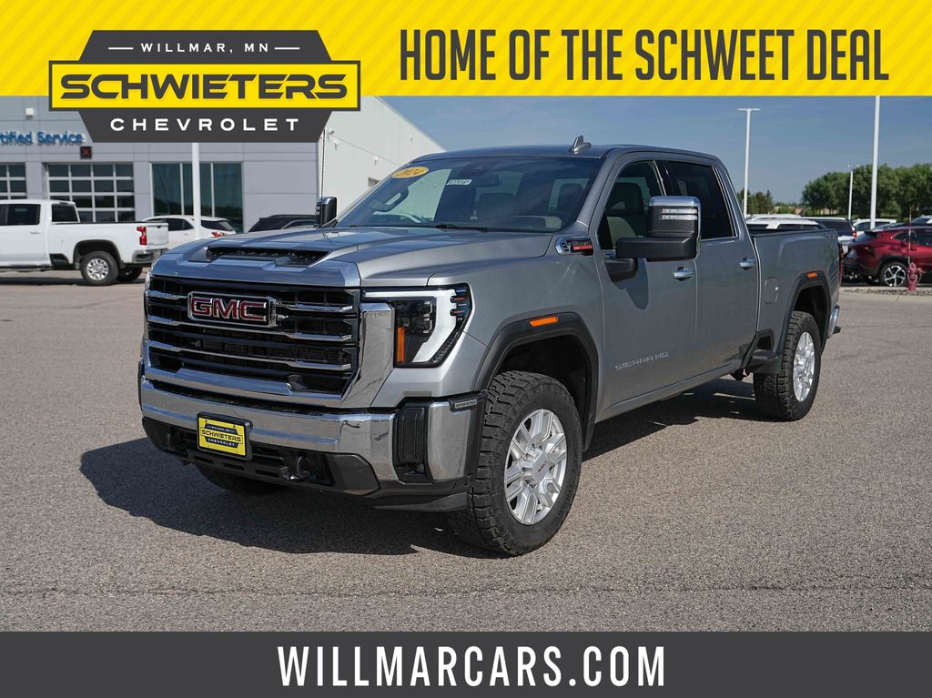 Sterling Metallic 2024 GMC Sierra 2500HD Pickup Truck Four-Wheel Drive Automatic