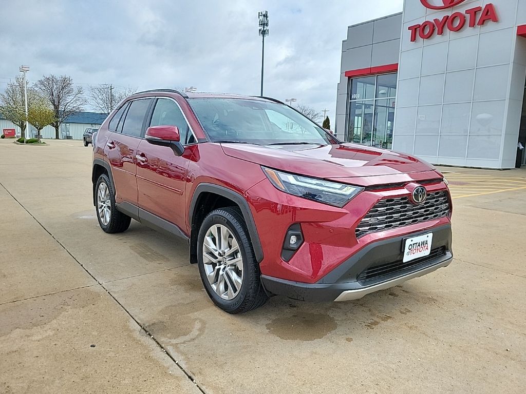 Red (Ruby Flare Pearl) 2023 Toyota RAV4 Limited AWD SUV / Crossover All-Wheel Drive 8-Speed Automatic