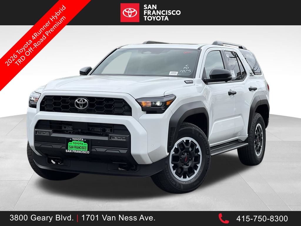 Ice 2026 Toyota 4Runner SUV / Crossover Four-Wheel Drive 8-Speed Automatic