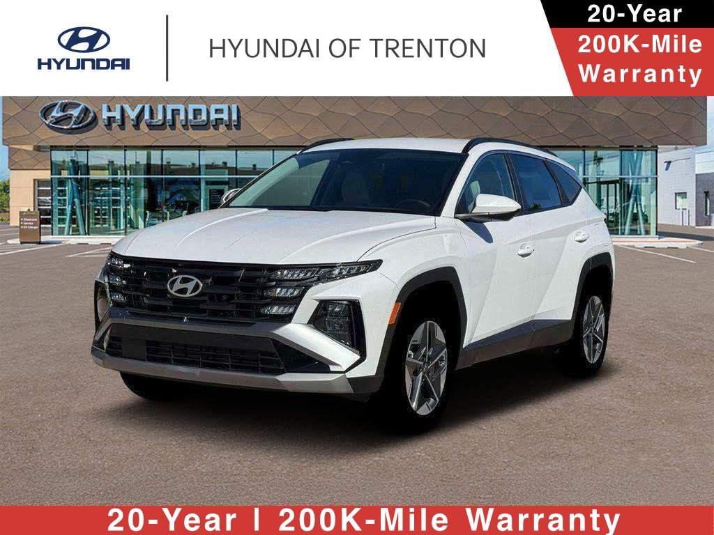 Creamy White Pearl 2026 Hyundai Tucson Hybrid SUV / Crossover All-Wheel Drive 6-Speed Automatic