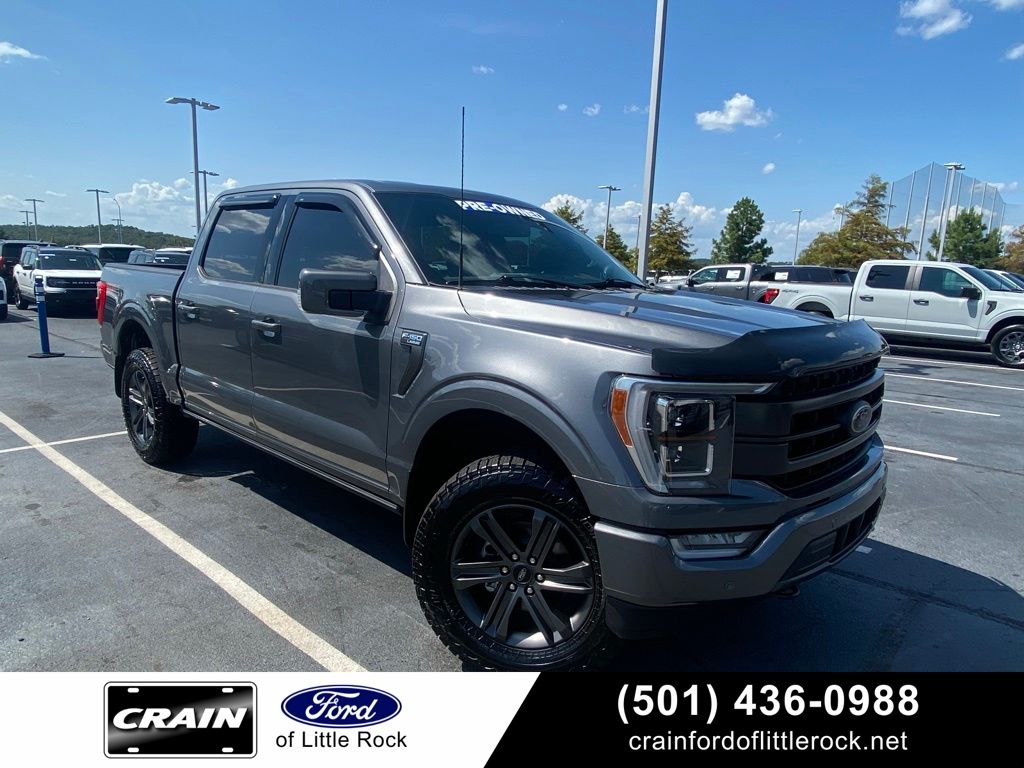 Carbonized Gray Metallic 2023 Ford F-150 Pickup Truck Four-Wheel Drive Automatic
