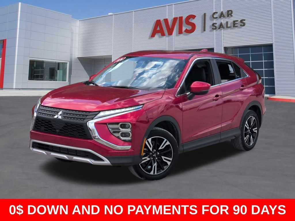 Red 2025 Mitsubishi Eclipse Cross SE S-AWC SUV / Crossover All-Wheel Drive Continuously Variable Transmission