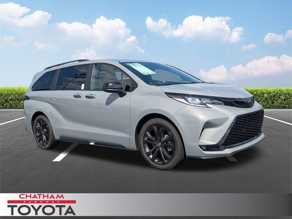 Cement Gray 2026 Toyota Sienna Minivan Front-Wheel Drive Continuously Variable Transmission