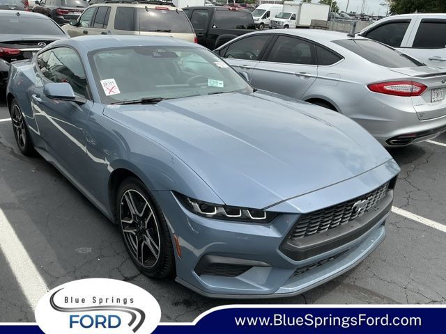 Vapor Blue Metallic 2024 Ford Mustang Coupe Rear-Wheel Drive Automatic