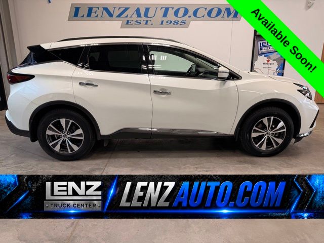 Pearl White Tricoat 2022 Nissan Murano SUV / Crossover All-Wheel Drive Continuously Variable Transmission