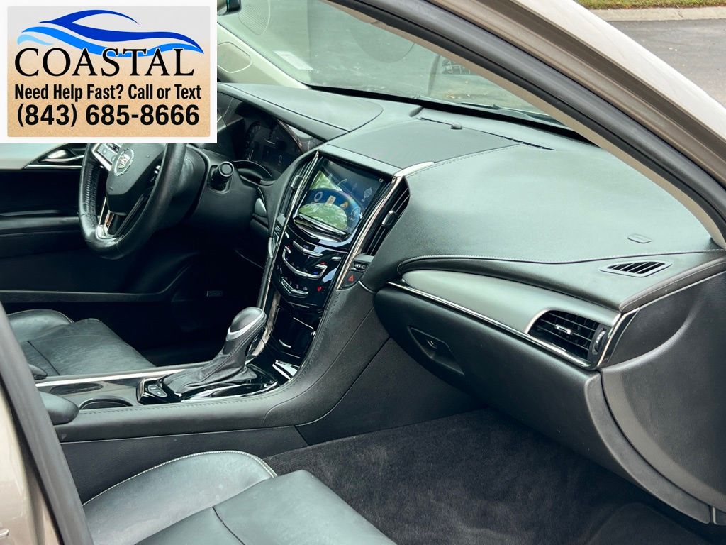 2014 Cadillac ATS 2.0L Turbo Luxury Gray at Stokes Honda North