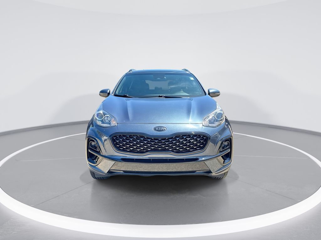 2022 Kia Sportage Nightfall Blue at Matthews Motors of Wilmington