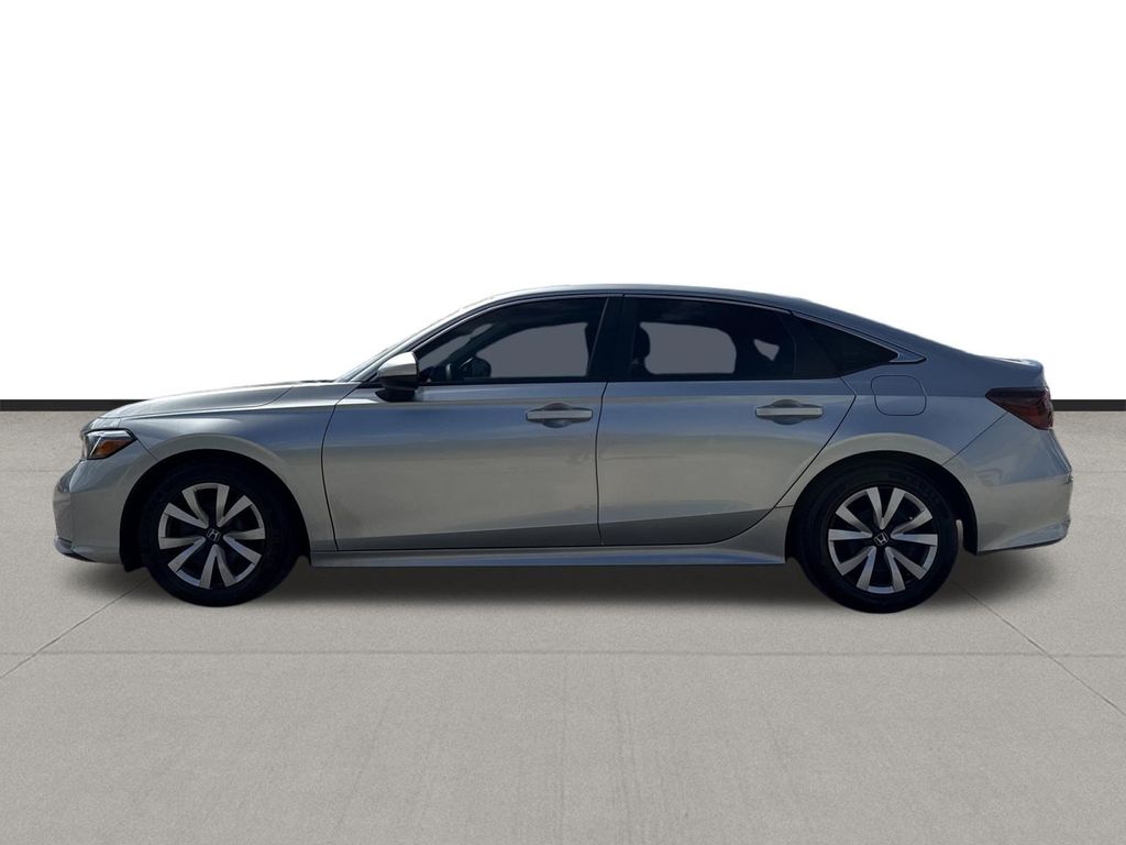 2025 Honda Civic LX Silver at Community Honda